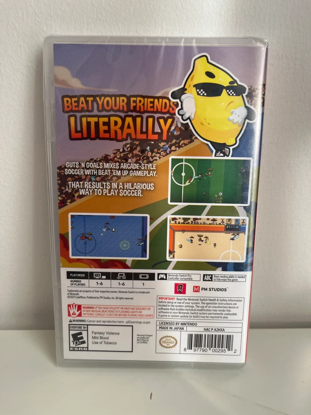 New GUTS N’ GOALS Nintendo Switch Game image indicator(2)