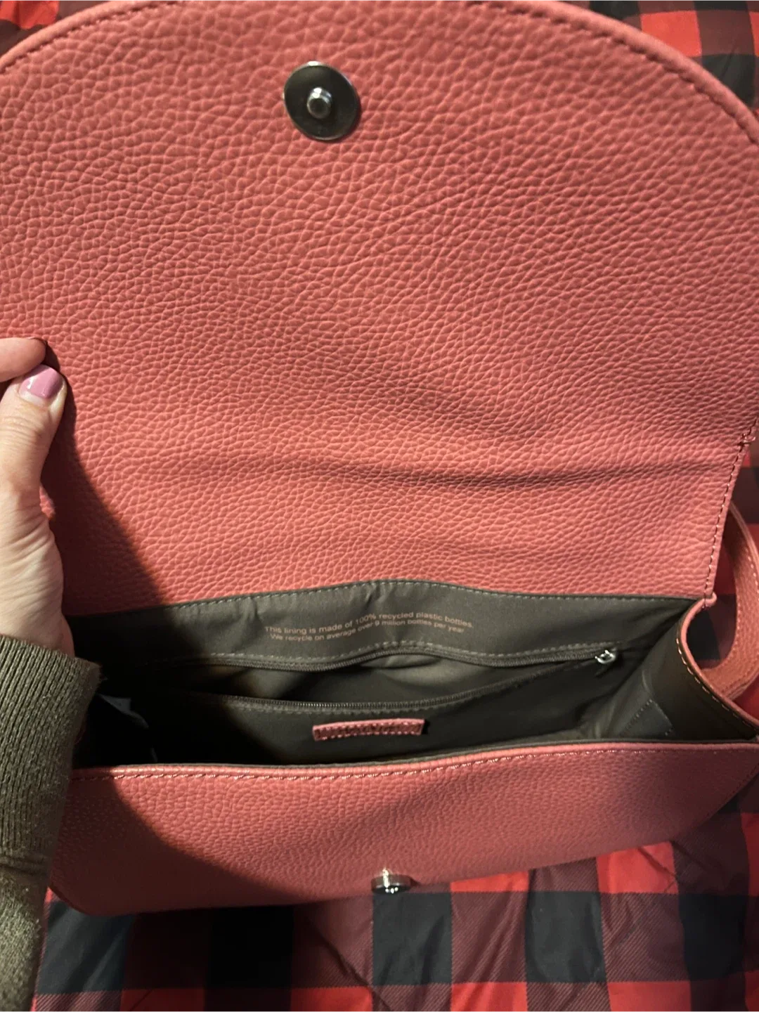 Matt & Nat Dwell crossbody bag - Dusty Rose image indicator(5)