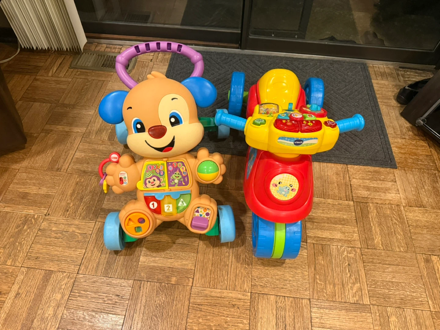 Fisherprice Learning Walker & Vtech Motorcycle