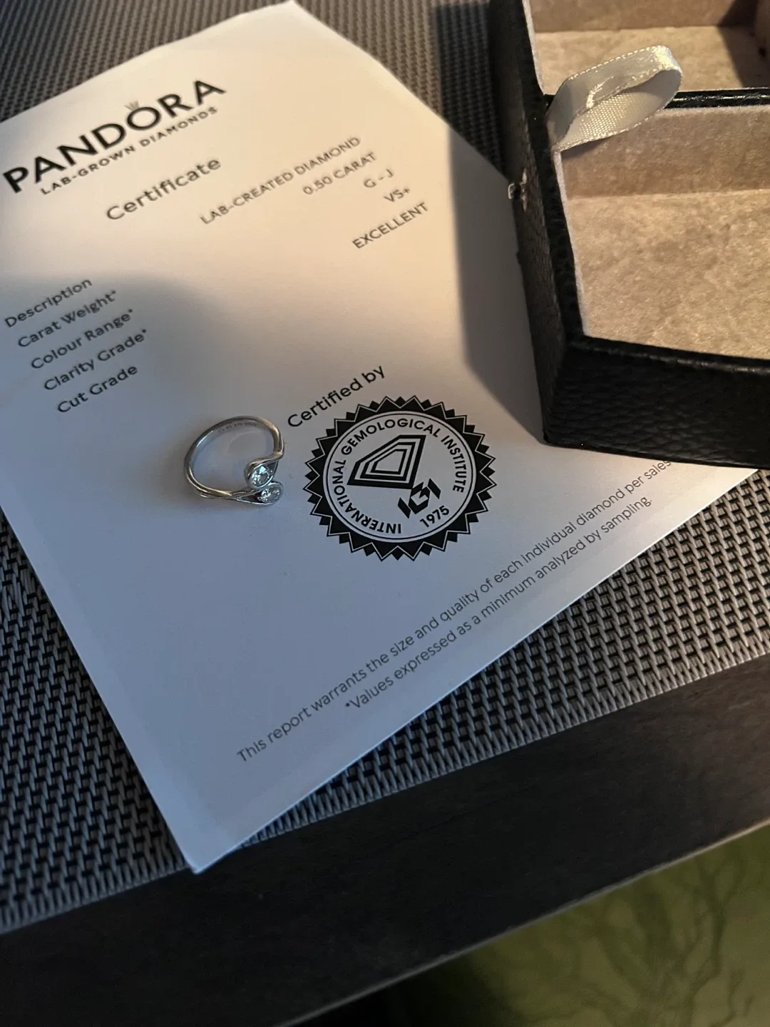 Pandora 0.50 Carat Diamond Ring thumbnail