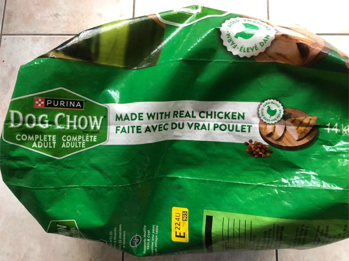 14KG Purina Dog Chow Complete Adult - Real Chicken image indicator(3)