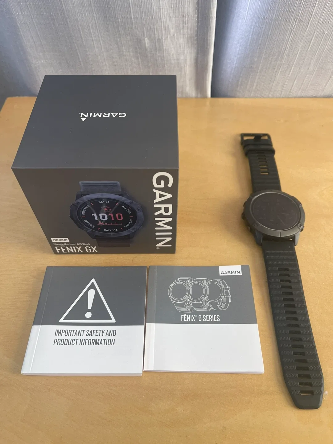 Garmin Fenix 6X Pro Solar Watch image indicator(2)