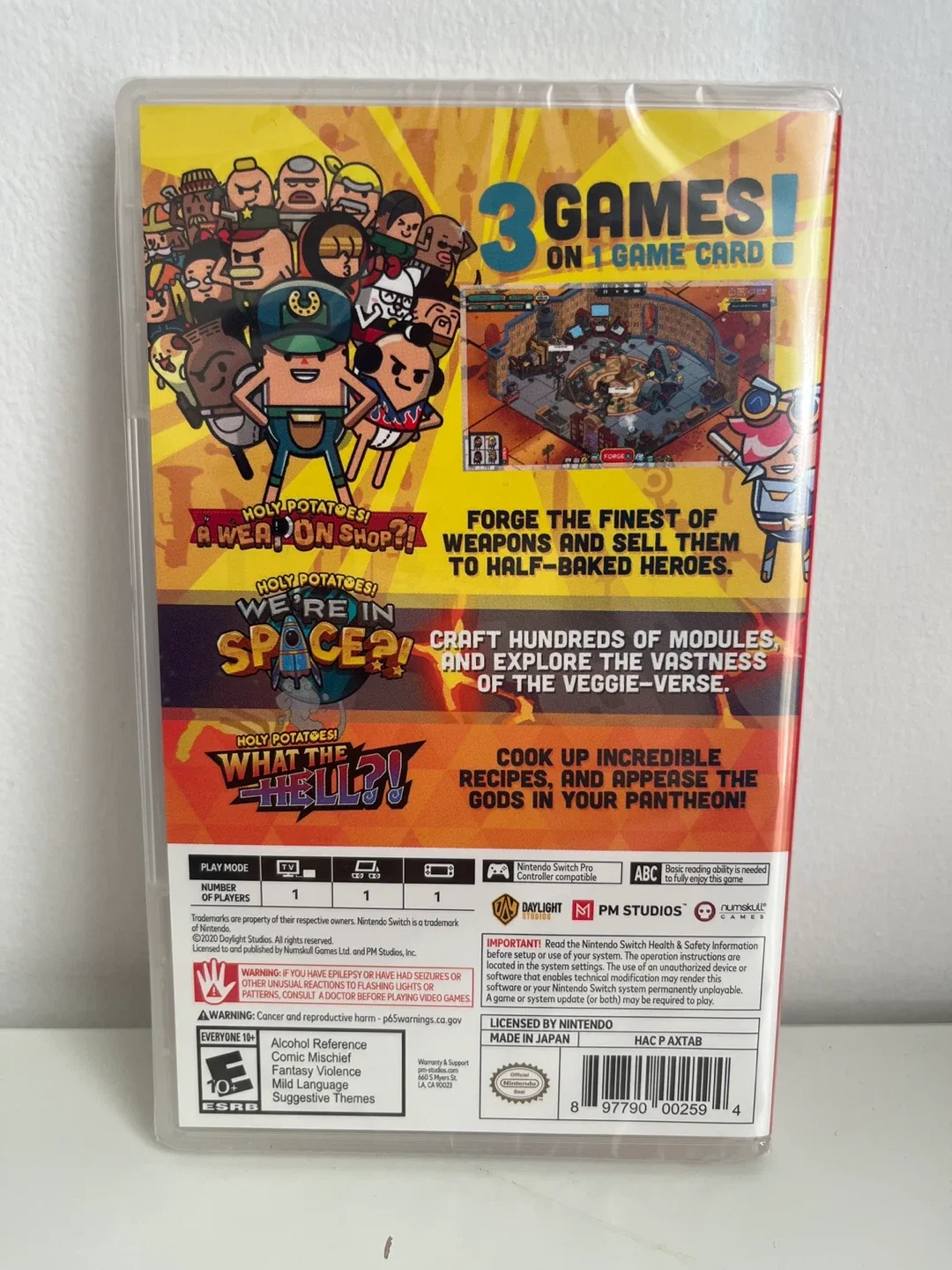 New Holy Potatoes! Compendium Nintendo Switch Game image indicator(2)