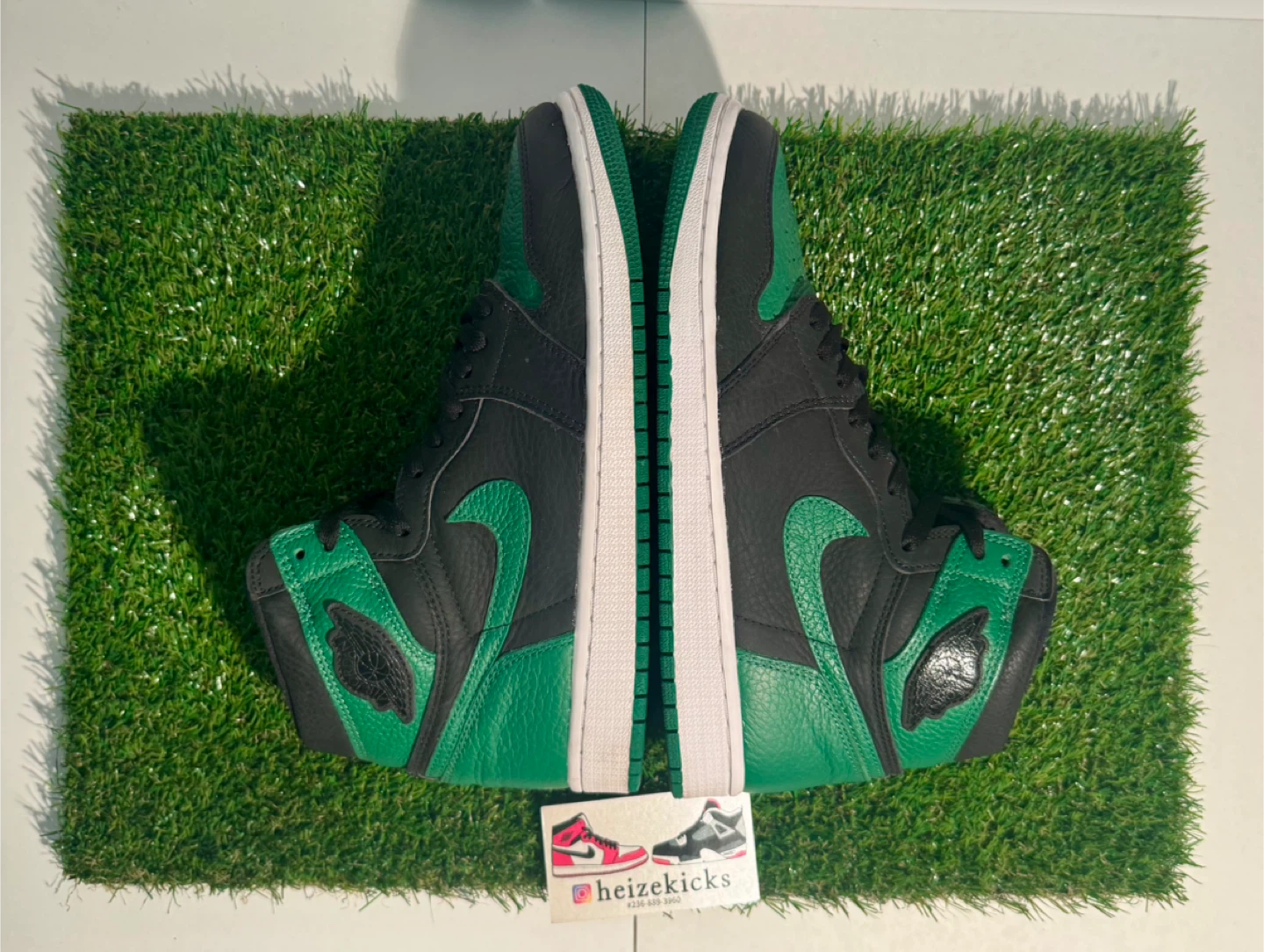 Jordan 1 High Pine Green 2.0 size 8.5 - photo 5
