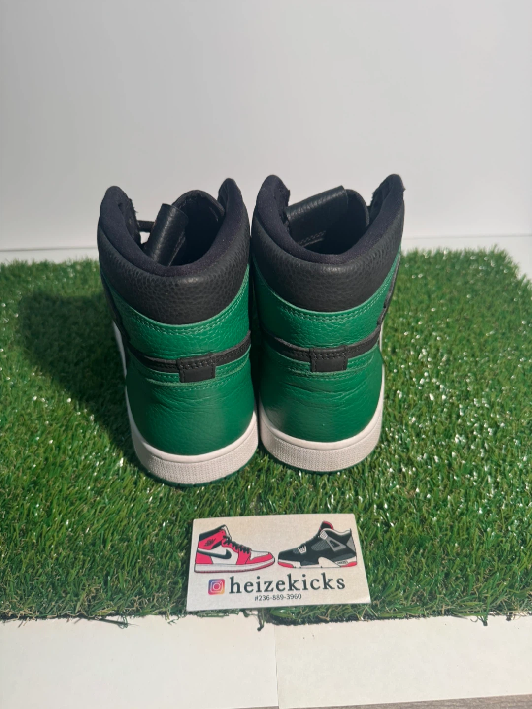 Jordan 1 High Pine Green 2.0 size 8.5 - photo 3
