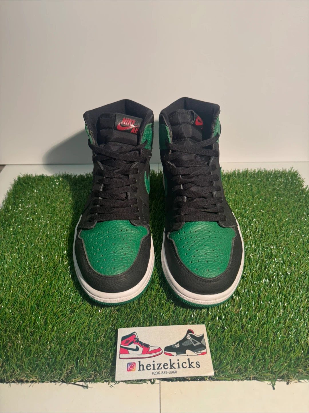 Jordan 1 High Pine Green 2.0 size 8.5 - photo 2