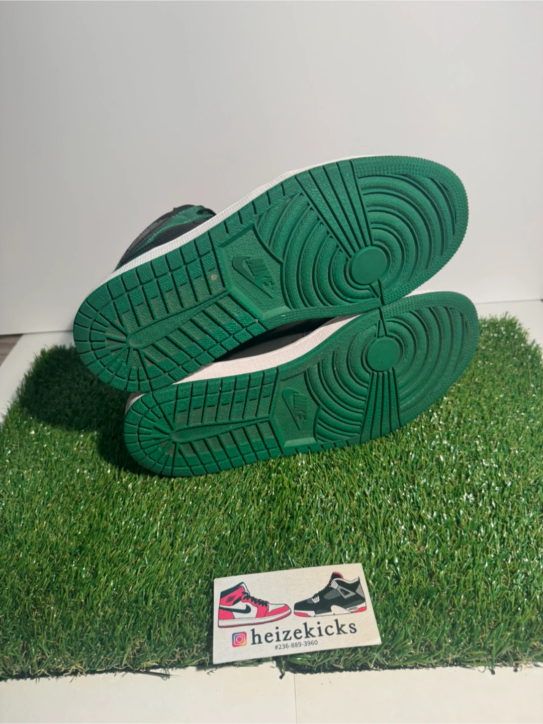 Jordan 1 High Pine Green 2.0 size 8.5 - photo 4