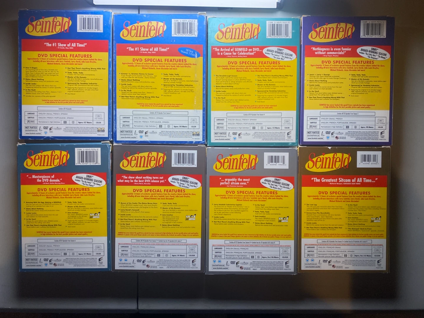 Seinfeld: The Complete Series (Seasons 1-9) DVD Set Used - photo 2