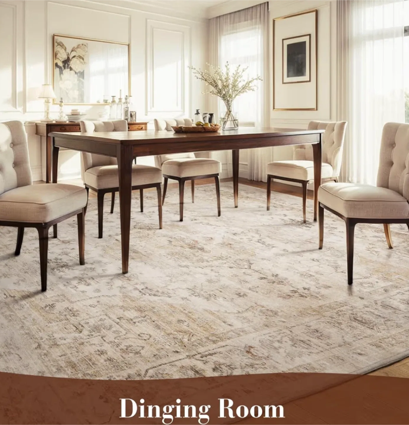 MontVoo Beige Area Rug 8x10 image indicator(6)