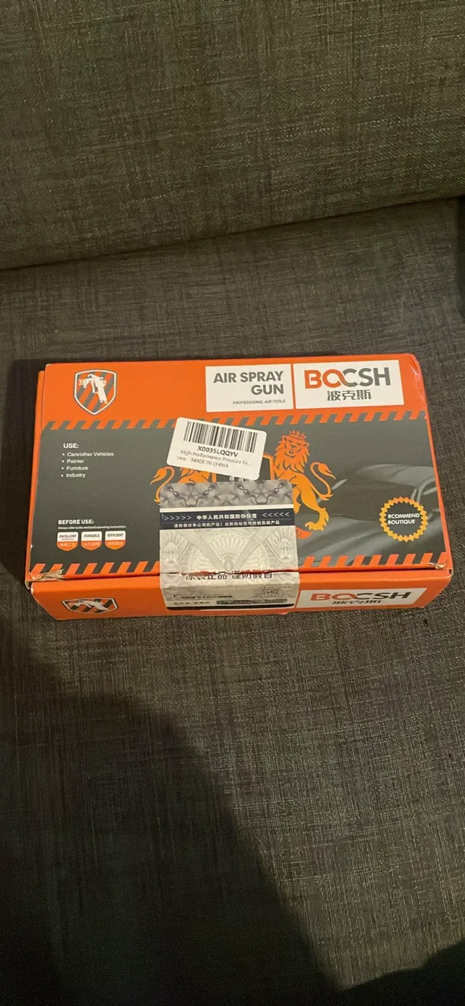BOCSH Air Spray Gun - New in Box! thumbnail