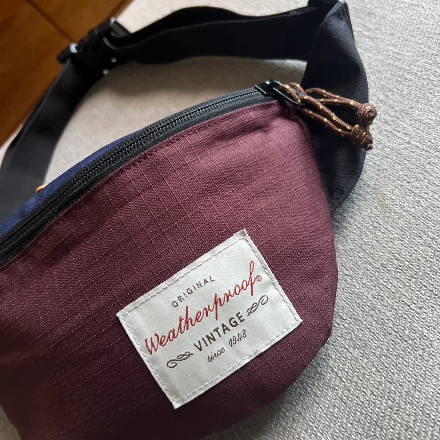 Weatherproof Vintage Sling Bag 🥕 image indicator(6)