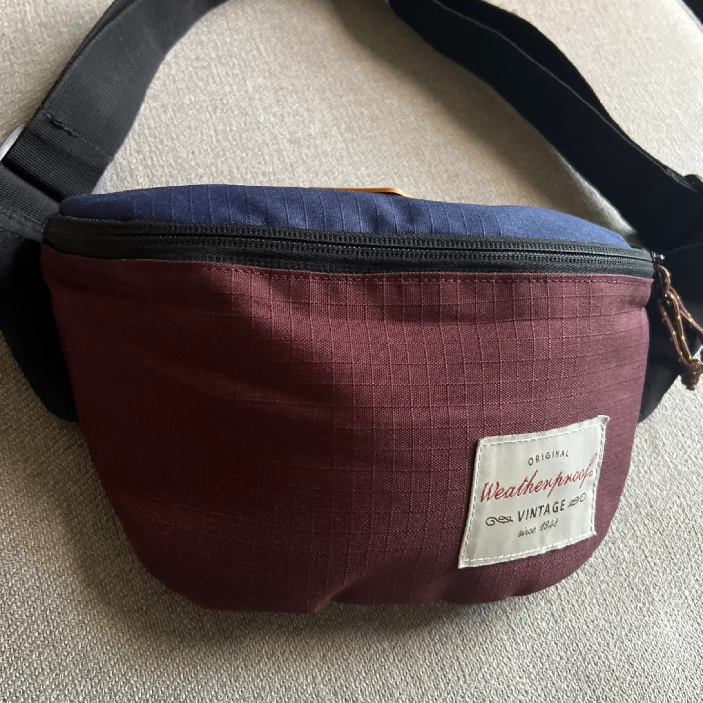 Weatherproof Vintage Sling Bag 🥕 image indicator(8)
