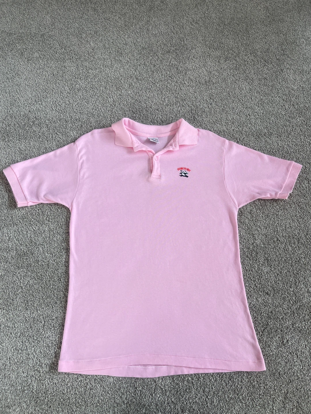 Pink Polo Shirt - Size M