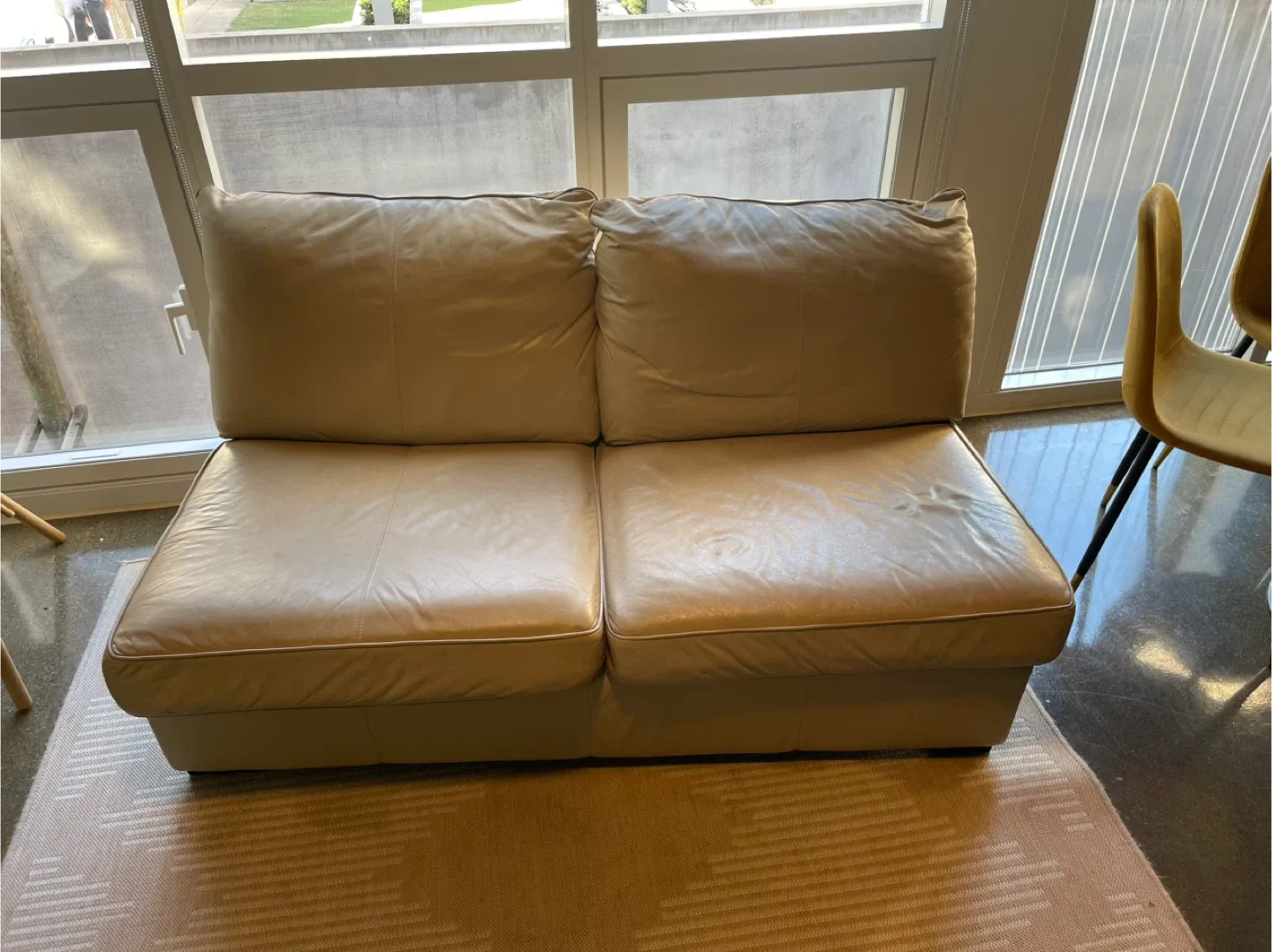 Beige Loveseat Sofa image indicator(4)