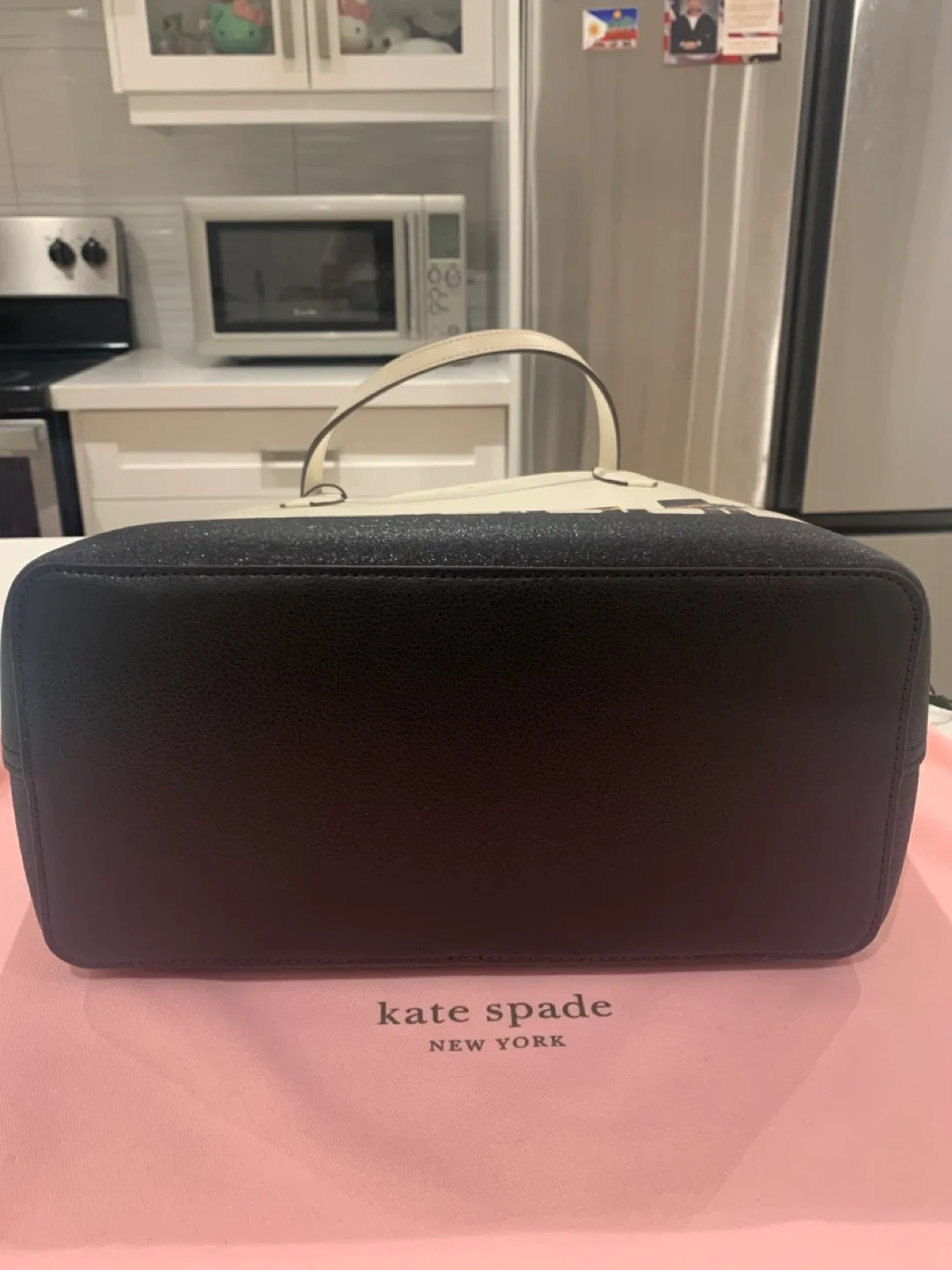 🎄 New Kate Spade Leather Nutcracker Tote Bag 🎄 image indicator(7)