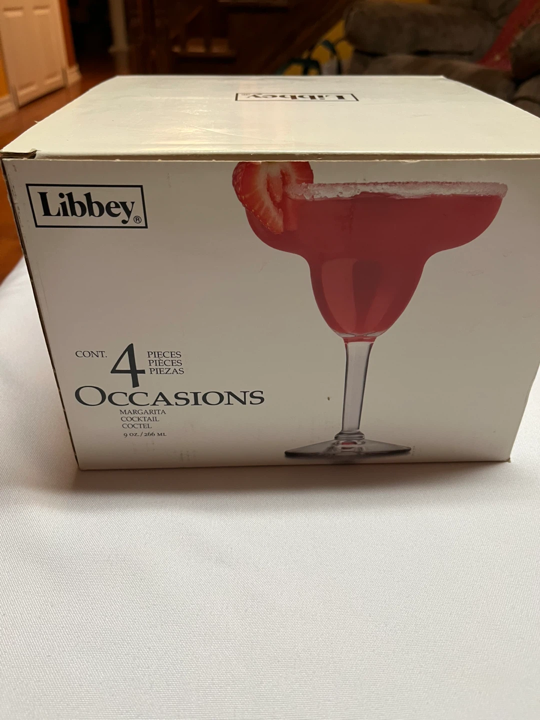 Margarita Cocktail Glass in box