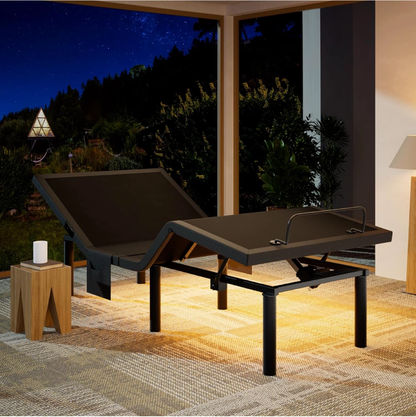 Marsail Twin XL Adjustable Bed Base Frame