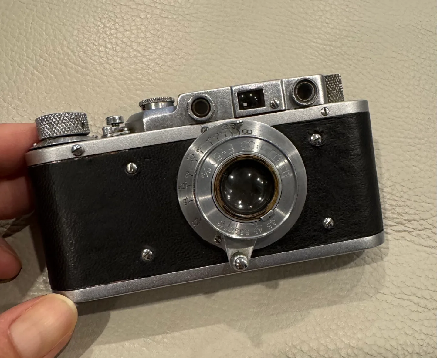 FED NKVD-USSR Vintage Rangefinder Camera