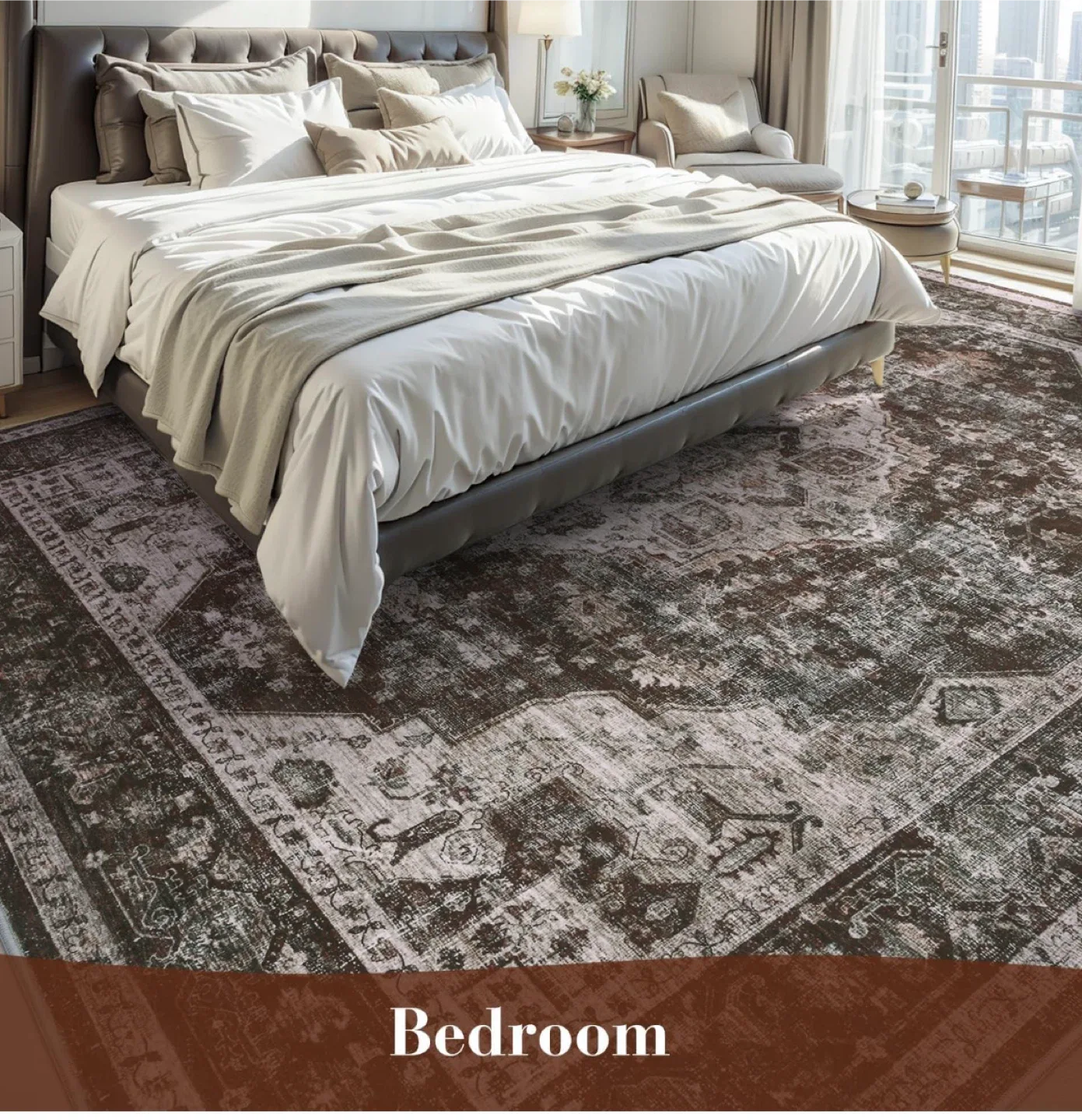 6x9 FT Area Rug - No Shedding, No Fading image indicator(3)