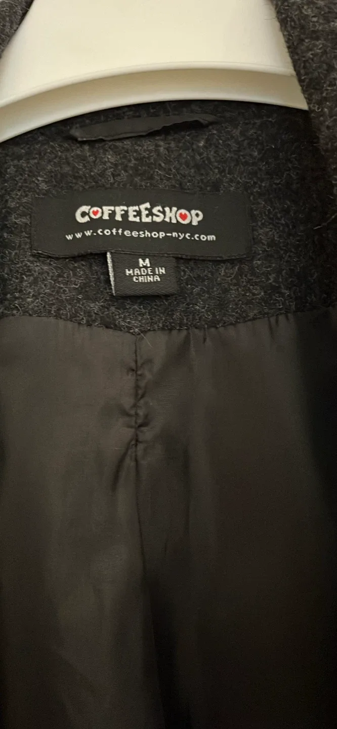 Coffeeshop NYC Women's Wool Blend Pea Coat - Size M image indicator(3)