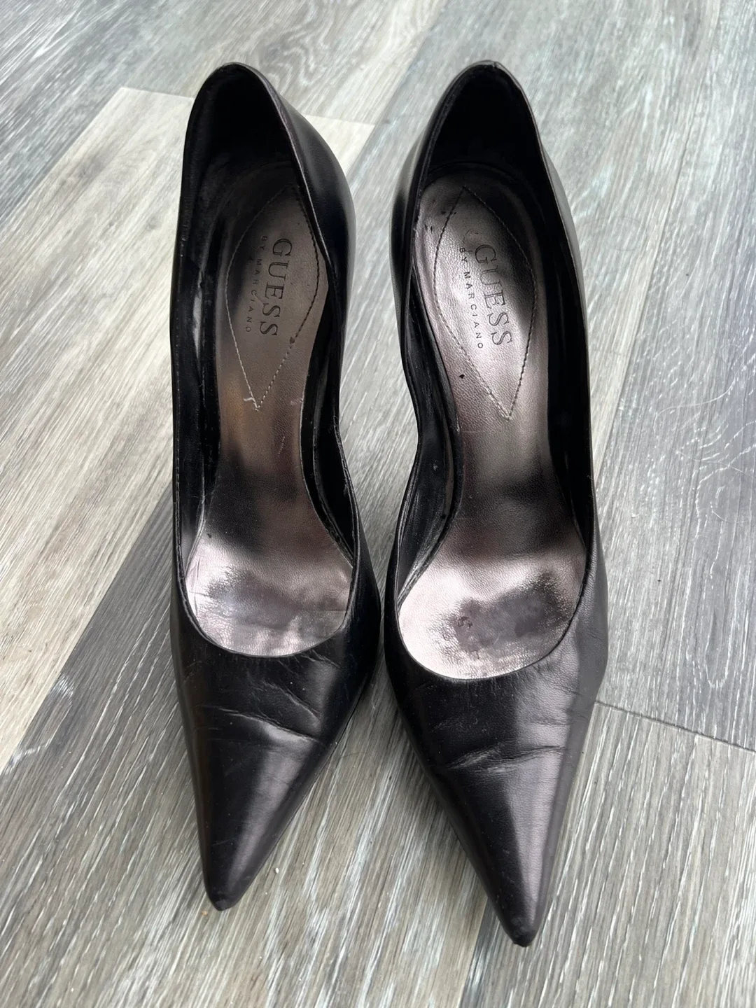 Guess Black Heels Stilettos