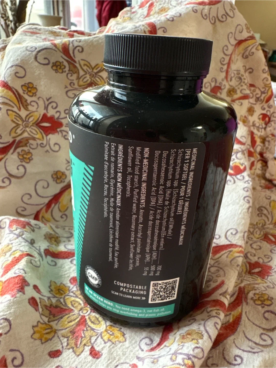 Freshfield Vegan Omega Softgels UNOPENED image indicator(2)