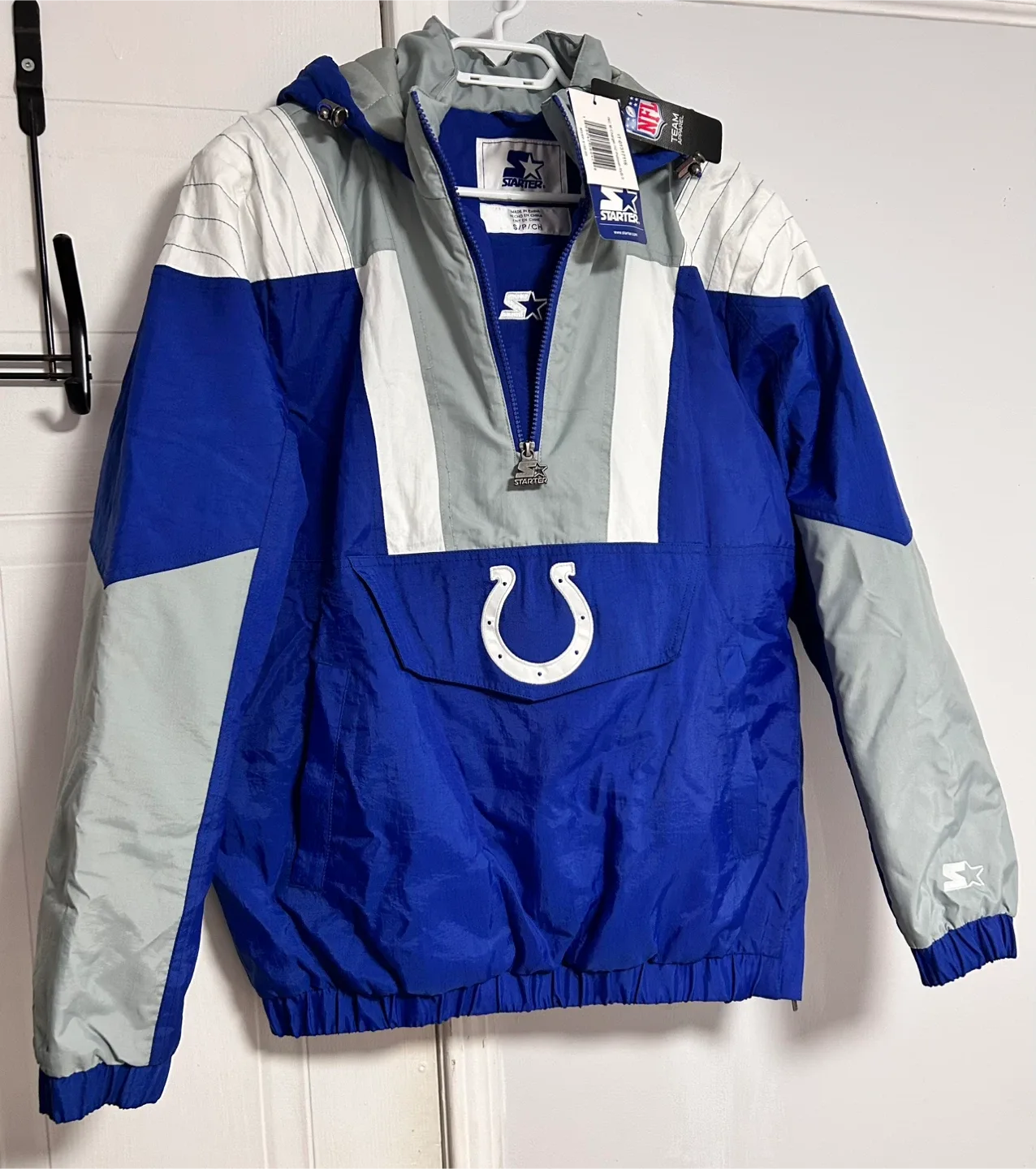 Starter NFL Colts Pullover Jacket - Size S
