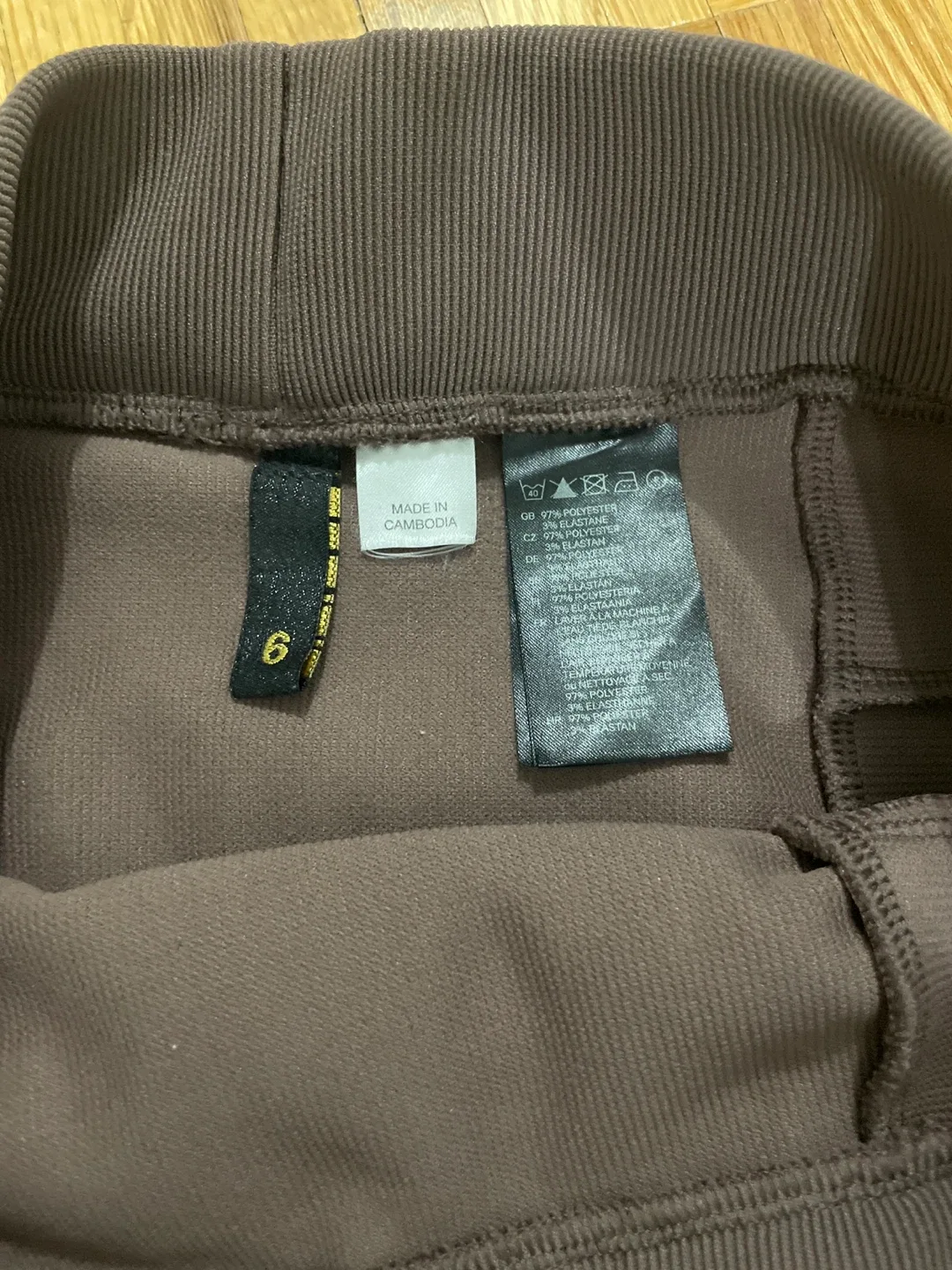 H&M Brown Skirt - Size 6 image indicator(2)