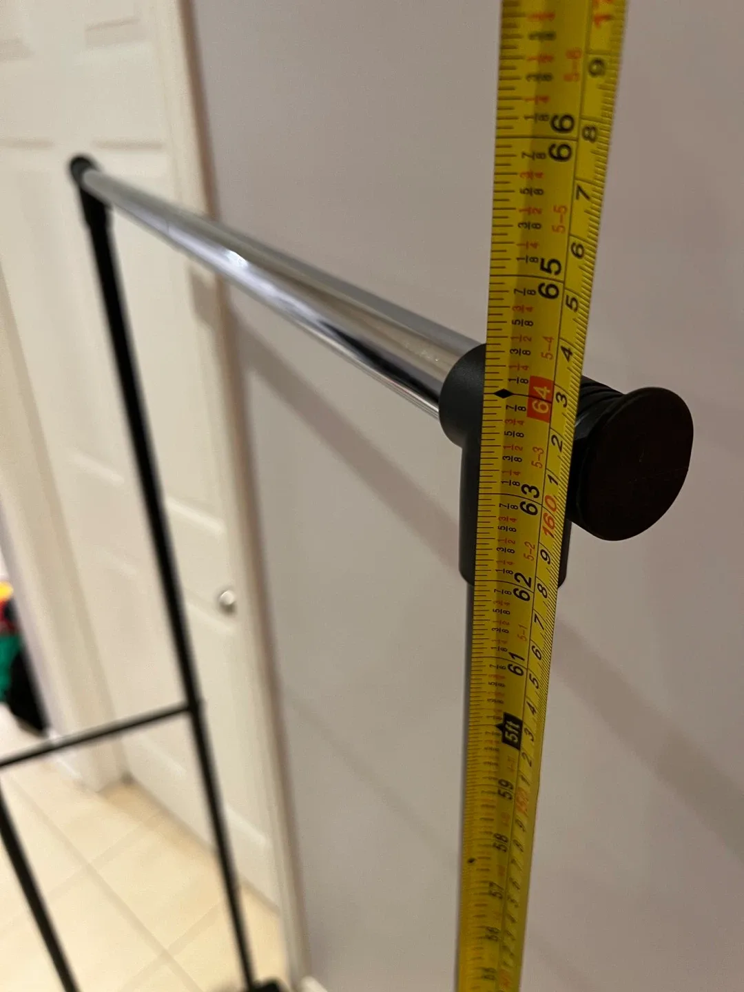 Adjustable Double Rod Clothing Rack image indicator(4)