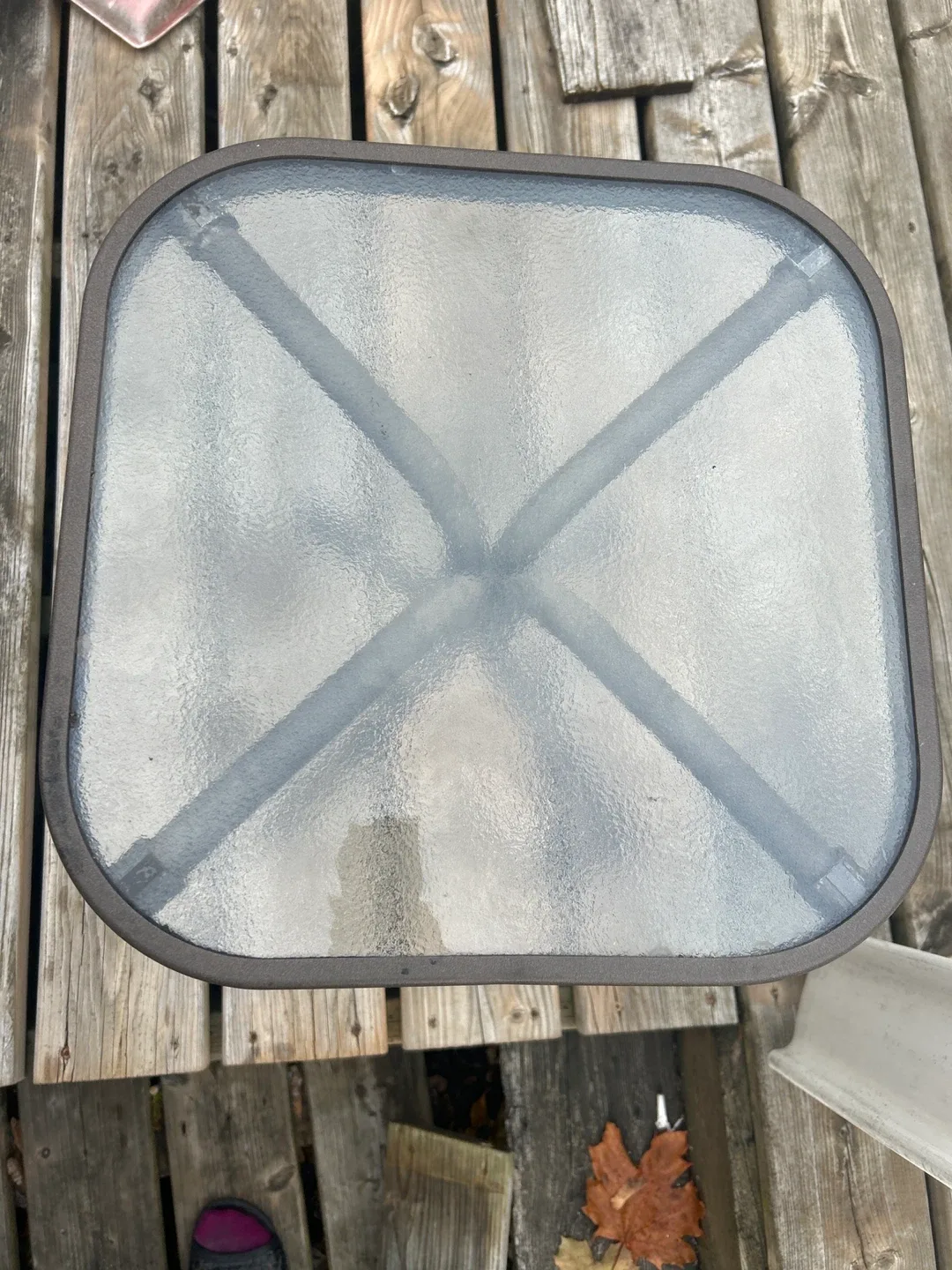 Glass Top Side Table 🥕 image indicator(3)