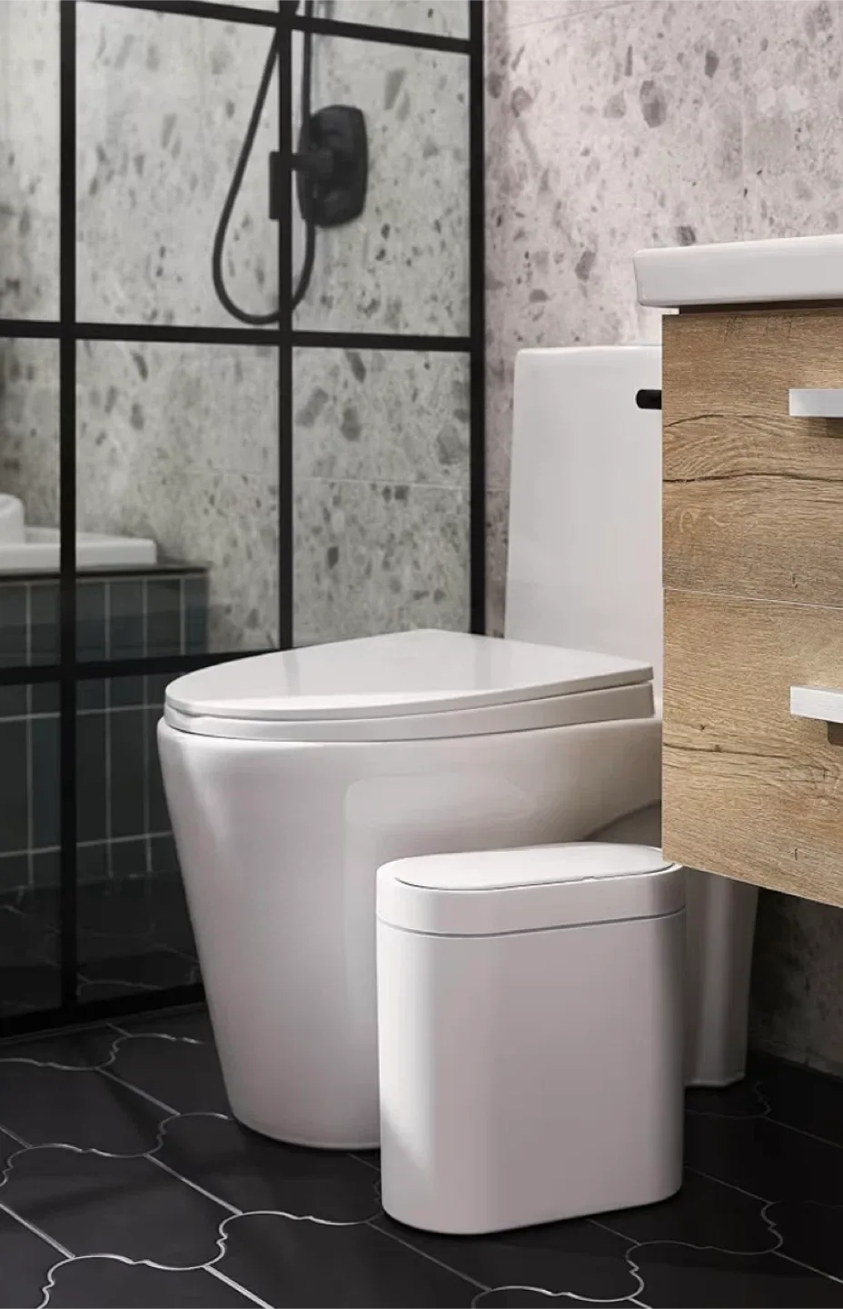 Motion Sensor Trash Can 🥕 image indicator(4)