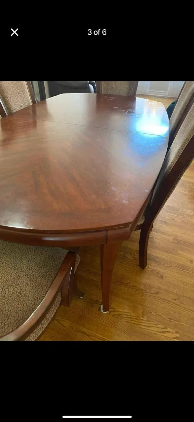 Dining Table with 6 Chairs image indicator(2)