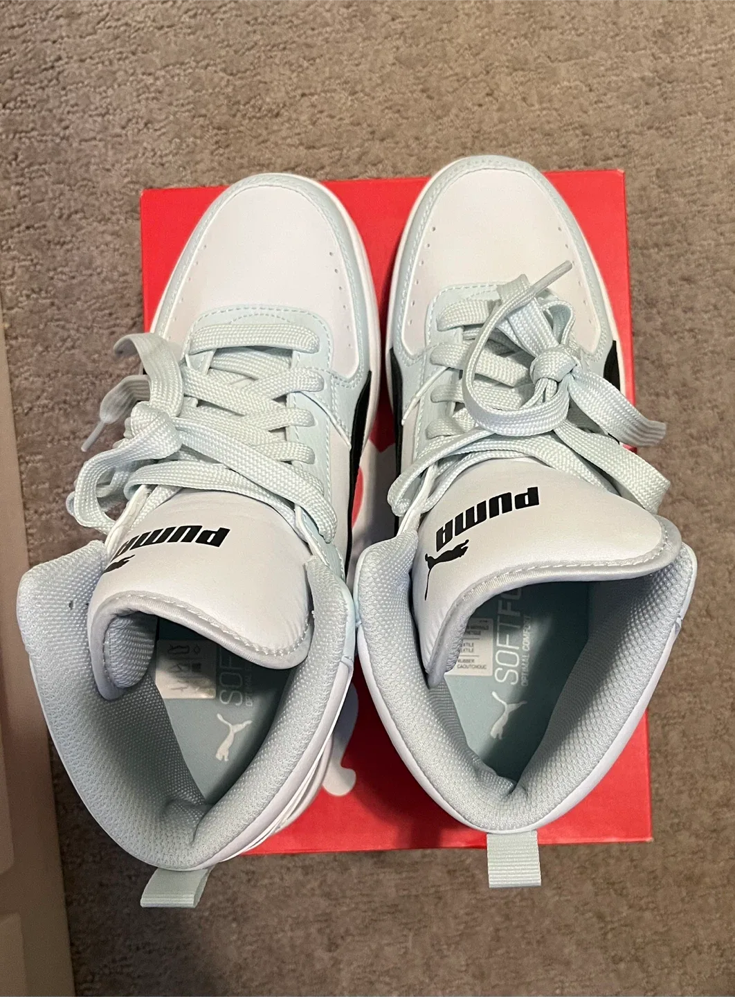 Brand New Puma Rebound Joy High-Top Sneakers - Size 8 image indicator(5)