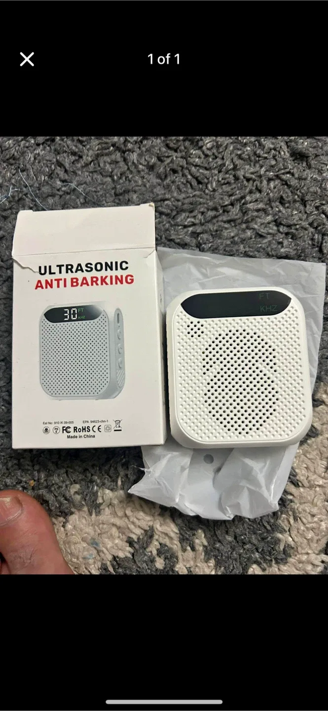 Ultrasonic Anti Barking Device - New in Box!