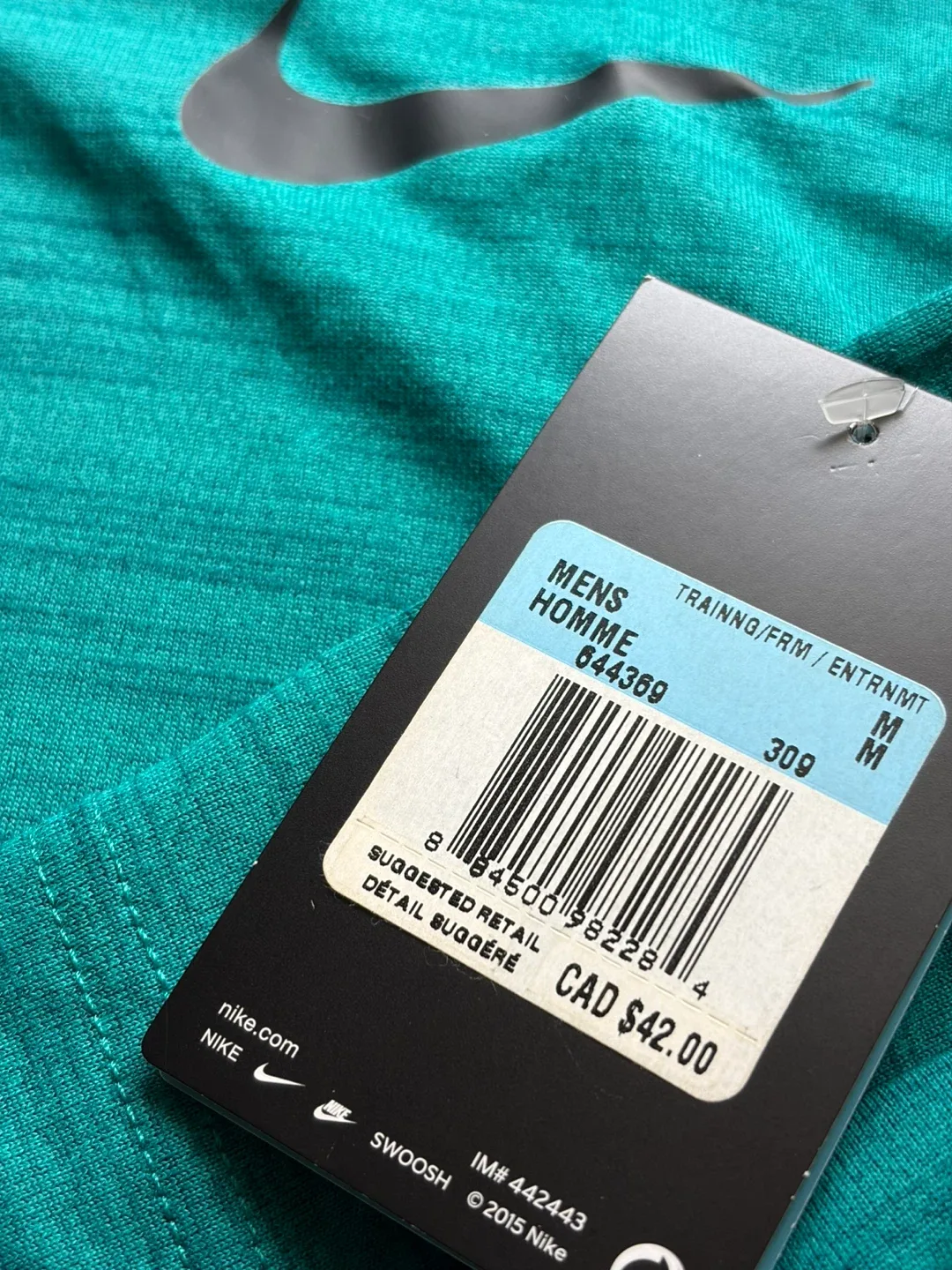 New Nike Dri-FIT Training T-Shirt - Men's Medium image indicator(2)