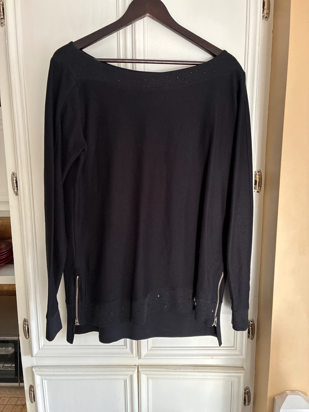 Black Long Sleeve Top