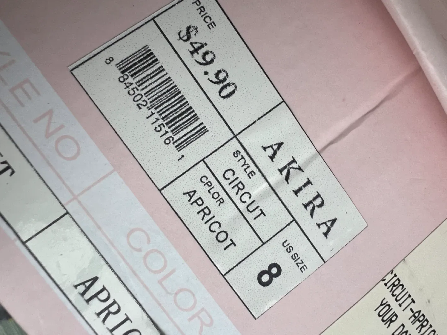 Akira Chunky Sneakers - Brown/Pink 8M image indicator(8)