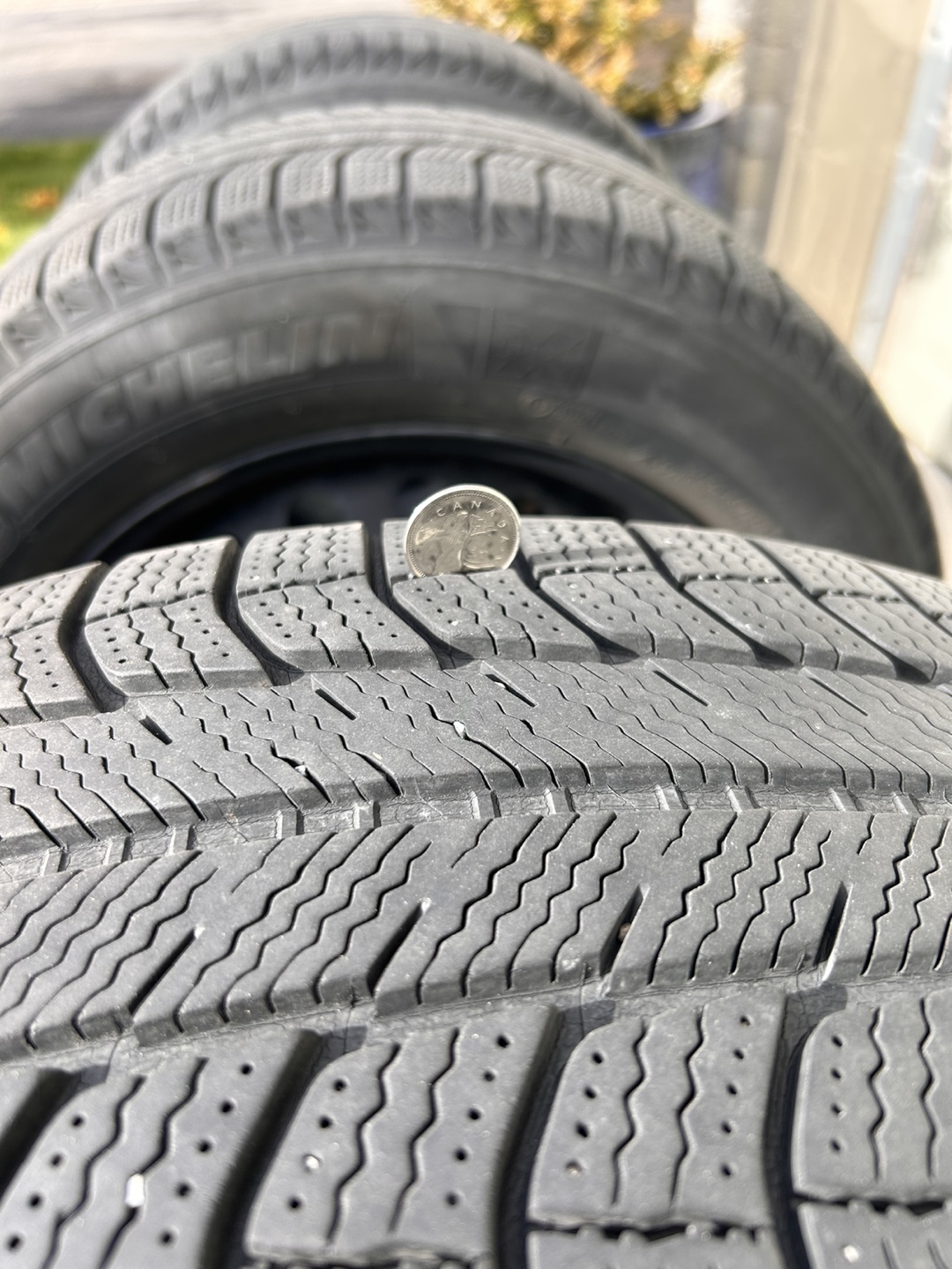 Michelin Winter Tires on Rims - Set of 4 - photo 4