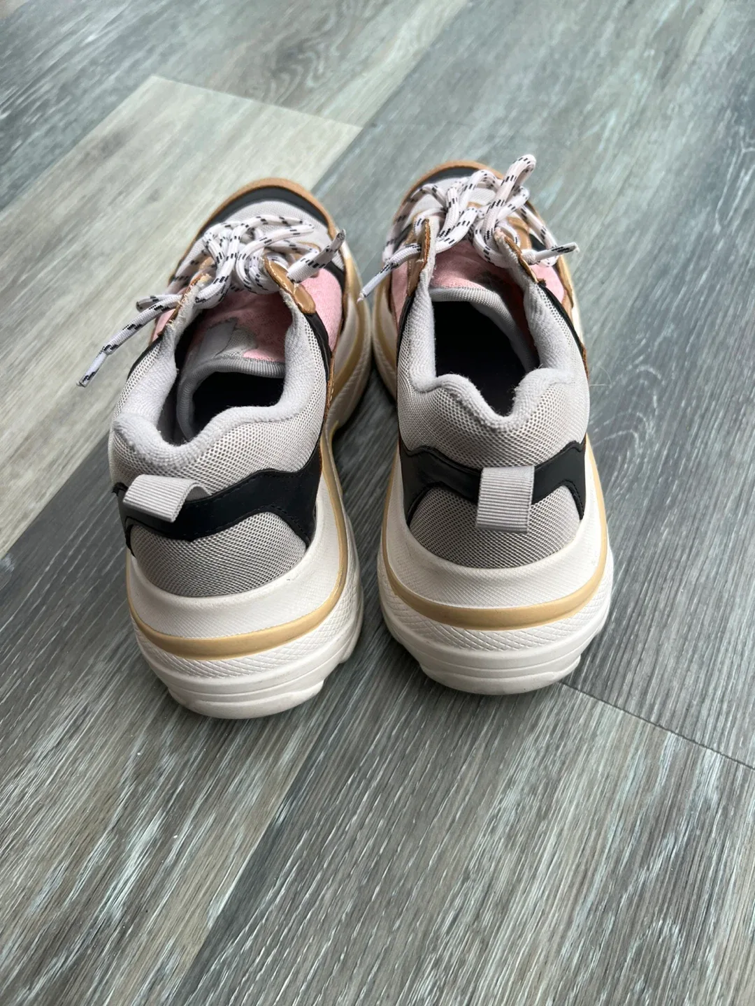 Akira Chunky Sneakers - Brown/Pink 8M image indicator(3)