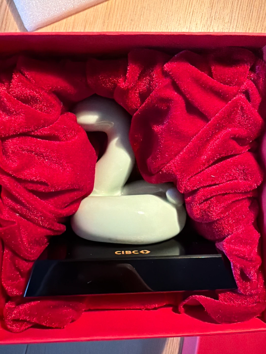 Lunar New Year Zodiac Snake Ceramic Sculpture (Jade-Style)