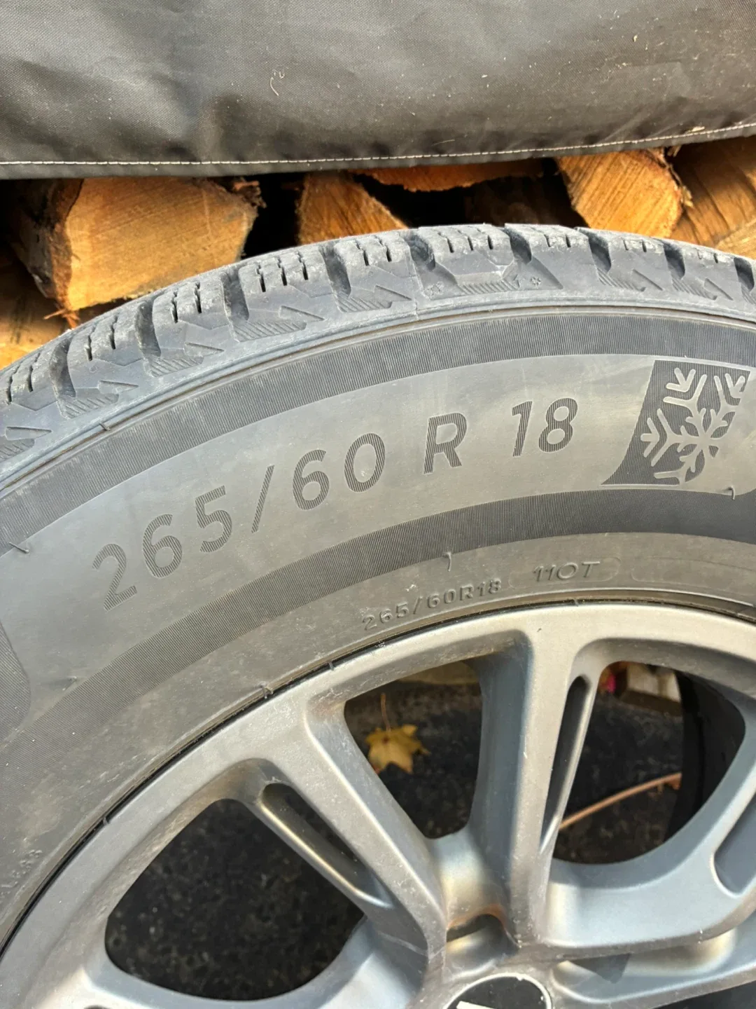 Euro Design Wheels with Michelin X-Ice Snow SUV Tires 265/60R18 image indicator(4)