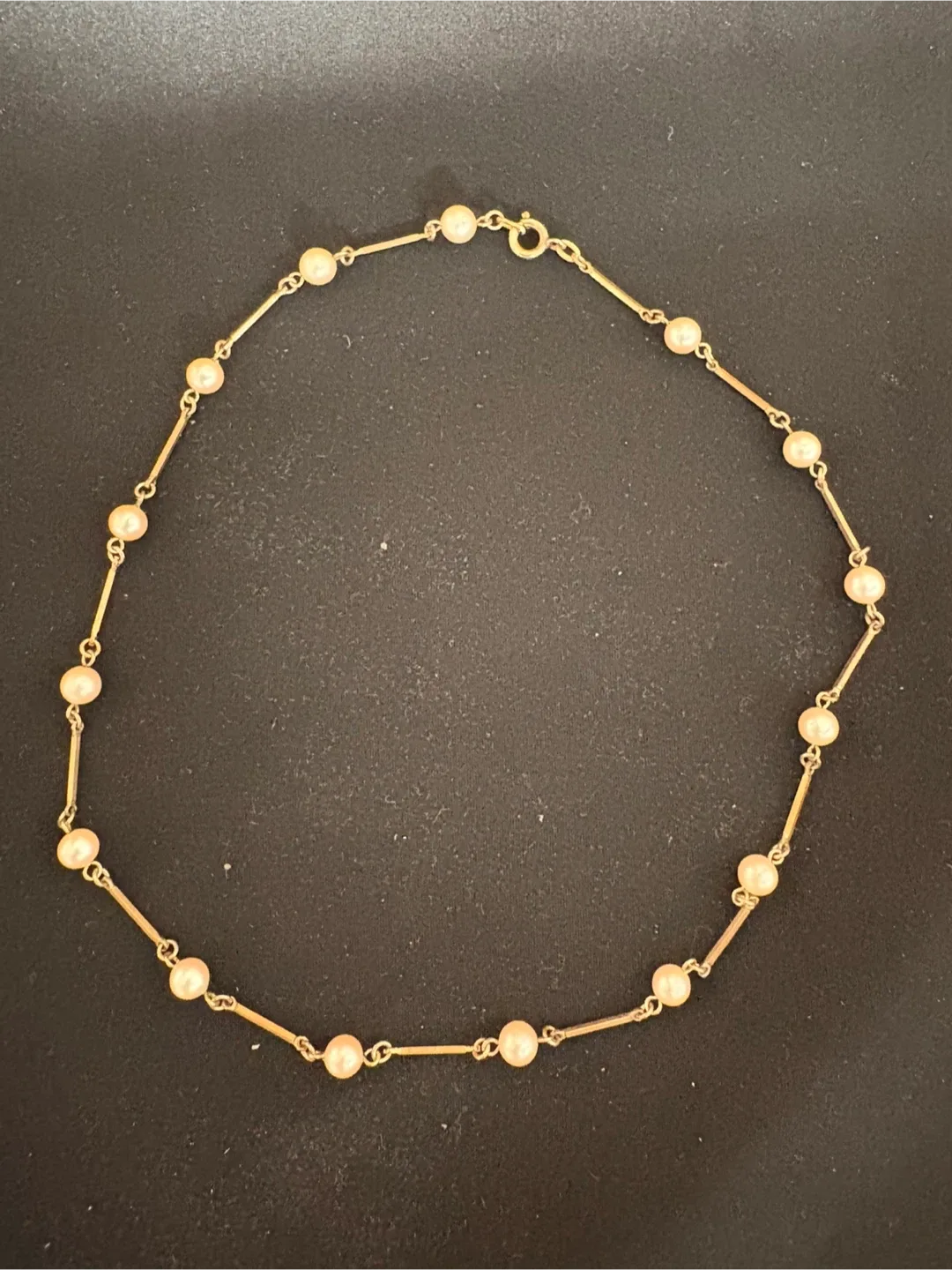 10k pearl Necklace