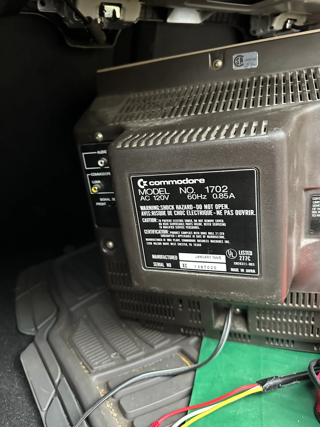 Commodore 64, 1541 Disk Drive, 1702 Monitor - photo 4