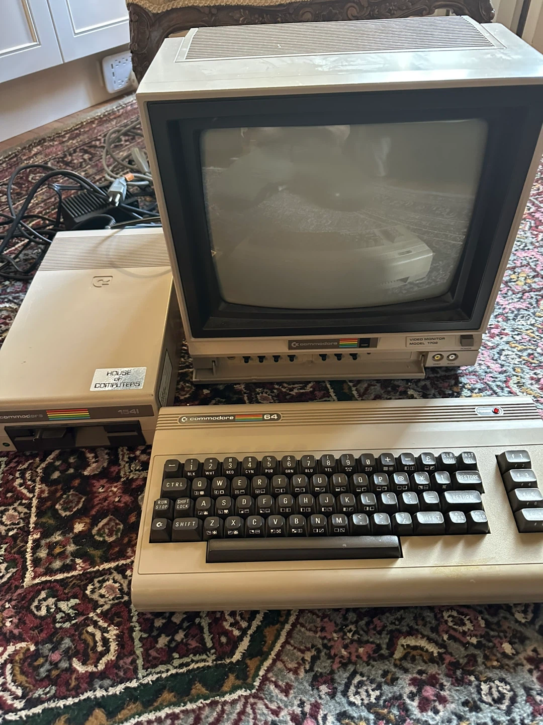 Commodore 64, 1541 Disk Drive, 1702 Monitor