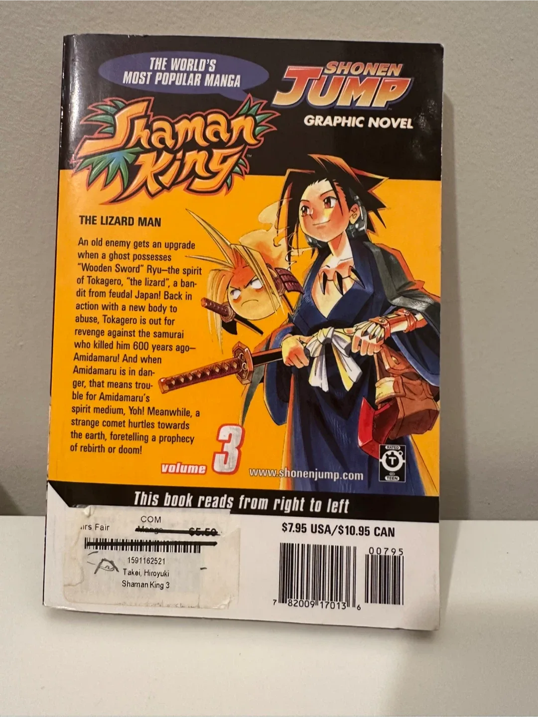 Shonen Jump Shaman King Graphic Novel Vol 3 image indicator(2)