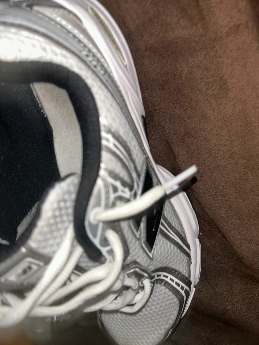 New Balance 408 Silver/White Running Shoes - photo 5