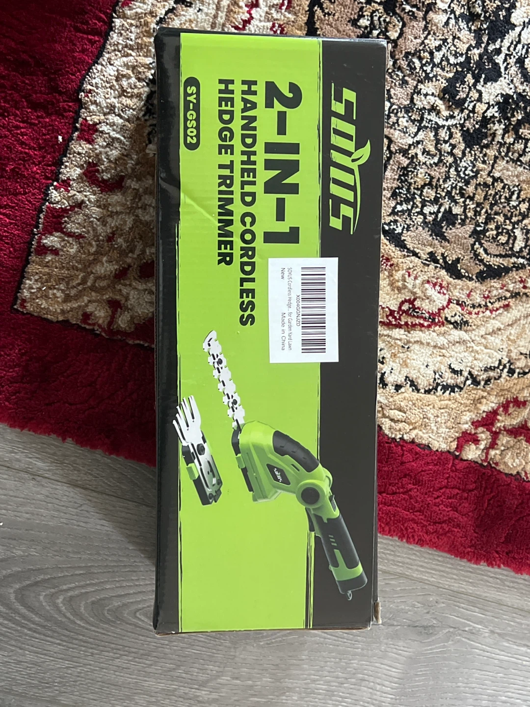 New SOYUS 2-in-1 Cordless Hedge Trimmer SY-GS02