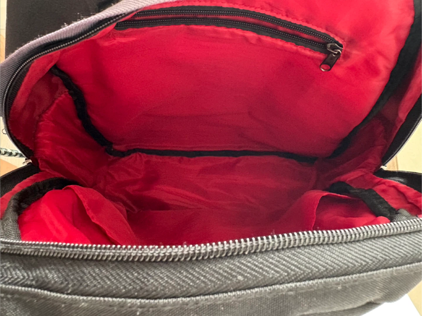 Black and Grey Backpack - photo 3