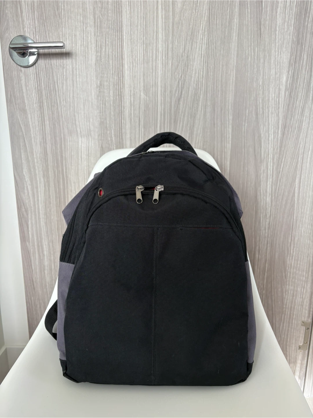 Black and Grey Backpack