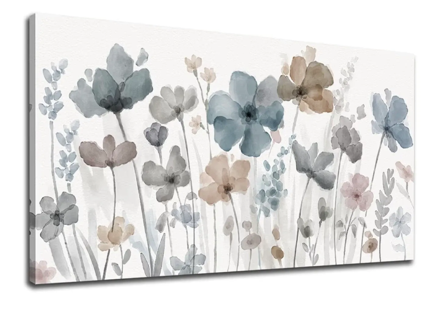 Floral Canvas Wall Art - 50 *100 cm image indicator(2)